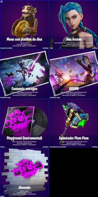 Jinx de League of Legends llega a Fortnite, ¿cómo conseguir su skin?