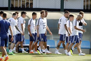 Barcelona 01Junio 2018, EspaÃ±a
Previa al Mundial 2018
Entrenamiento de la seleccion Argentina Ciudad Deportiva Joan Gamper, Barcelona.

Foto Ortiz Gustavo
