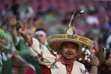 Afición mexicana puso el ambiente en el Levi's Stadium