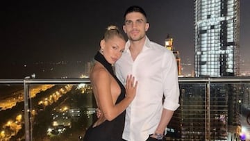 El troleo de Jessica Goicoechea a Bartra en su primera imagen juntos