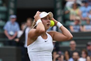 Serena Williams gana la final de Wimbledon de Contra la alemana Angelique Kerber en dos set 7-5 y 6-3