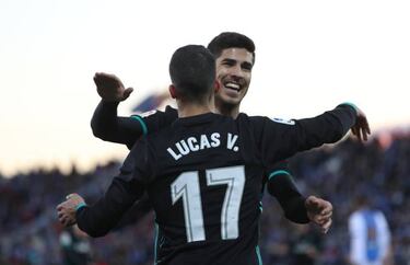 Zidane highlights importance to Real Madrid of Vázquez, Asensio