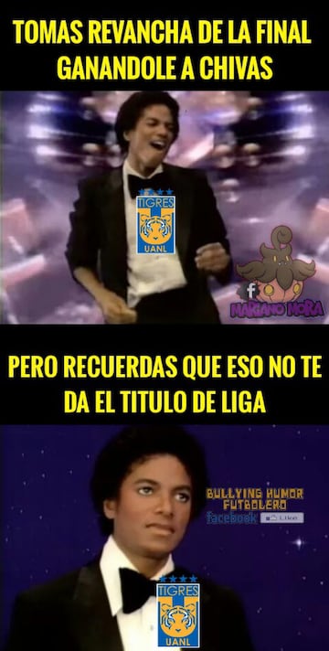 Los 45 mejores memes de la derrota de Chivas frente a Tigres