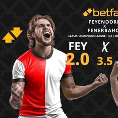 Feyenoord vs. Fenerbahçe: horario, dónde ver, pronósticos y cuadro