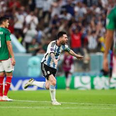 Así es el dominio de Messi y Argentina ante México