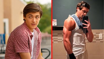 Asher Angel cambio fisico