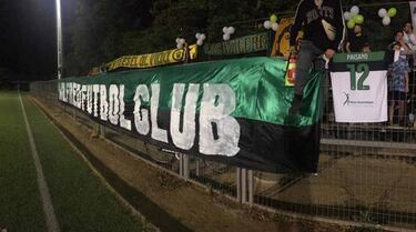 El equipo de fútbol en honor a un brigadista que murió en un incendio