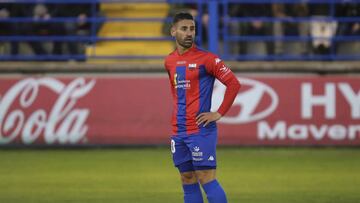Kike Márquez, jugador del Extremadura