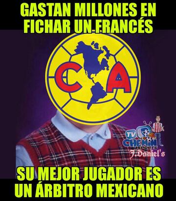 América y Chivas protagonizan los mejores memes