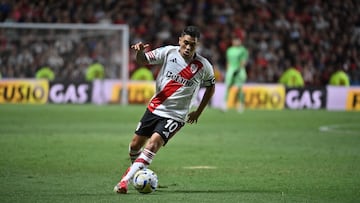 Juan Fernando Quintero da la cara tras la derrota de River Plate ante Argentinos.
