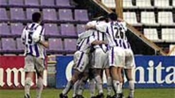 <b>CONFIANZA</B>. El Valladolid quiere sellar la permanencia en Primera una temporada más en Sevilla.