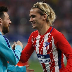 Griezmann, Messi y la mesa: de
'casi' compañeros al cara a cara