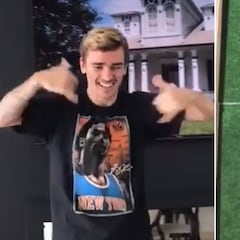 El entretenimiento de Griezmann que causa furor en las redes