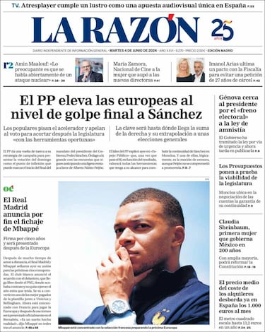 Las portadas del fichaje de Mbappé