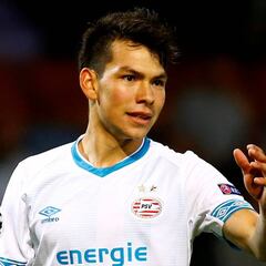 Hirving Lozano debutó con gol y victoria en Champions