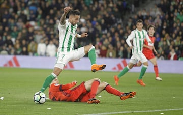 La Real Sociedad de Héctor Moreno, sin goles ante el Betis de Guardado