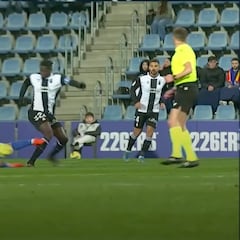 El Andorra se quedó con uno menos a los... ¡50 segundos!