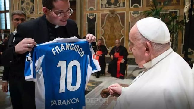 El Depor 'ficha' al Papa