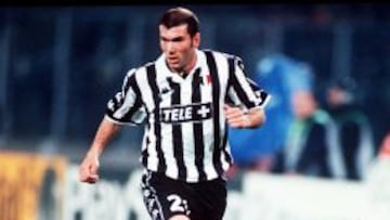 Zidane, en su &eacute;poca de la Juventus.