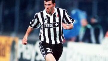 Zidane, en su &eacute;poca de la Juventus.