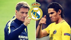 Edinson Cavani almost became Real Madrid's number nine