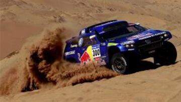 Sainz pierde casi 10 minutos por un error de navegación