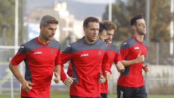 09/10/15 RCD ESPANYOL
 ENTRENAMIENTO
 MONTA&Ntilde;ES SALVA SEVILLA BURGUI