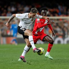 Aprobados y suspensos del Valencia: Castillejo revoluciona el equipo