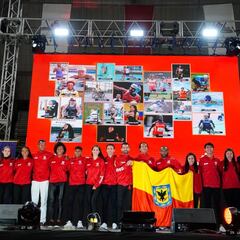 Bogotá despide a sus representantes en los Olímpicos