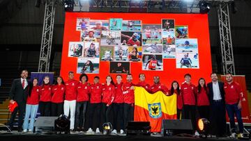 Bogot¨¢ despide a sus representantes en los Ol¨ªmpicos