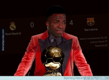 Los mejores memes del Balón de Oro 2024