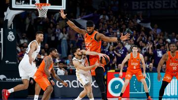 Sigue la retransmisión en directo del partido entre Real Madrid y Valencia, correspondiente a la 16ª jornada de la Liga ACB 2023-24; hoy, a las 12:30, en As.com.