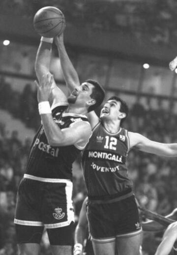 Jugó una Final Four con el Estudiantes en la temporada 91/92.