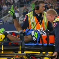 Lo mejor del partido fue que Lockette moviera las manos