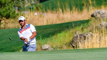 Pablo Larrazabal durante el torneo de China. 