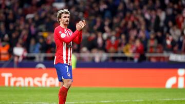 07/02/24 PARTIDO IDA SEMIFINAL COPA DEL REY
ATLETICO DE MADRID - ATHLETIC CLUB DE BILBAO
TRISTEZA FIN DE PARTIDO ANTOINE GRIEZMANN
