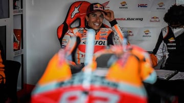 Márquez vuelve a sonreír.