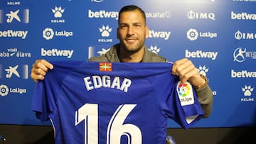 Edgar: "Decidí volver al Alavés porque aquí fui muy feliz"