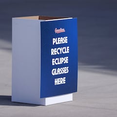Where to recycle or donate glasses after the solar eclipse on April 8?