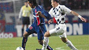 <b>TRIUNFO AJUSTADO</B>. Ronaldino, en el 2-1 ante el Boavista.