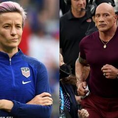 Megan Rapinoe amenaza con demandar a Dwayne Johnson por supuesto plagio en logo de XFL