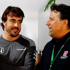 Alonso, Andretti, las 500 Millas de Indianápolis y la papaya