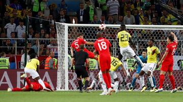 Partidazo en Moscú. Colombia empató al final y logró llevar el partido al alargue 