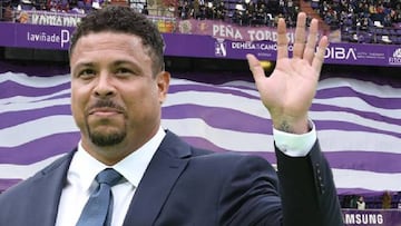 El aplaudido brindis de Ronaldo tras la salvación del Valladolid