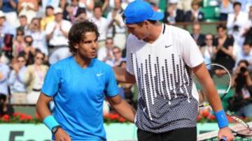 2. John Isner es el segundo más grande del circuito con sus 2,08 metros.