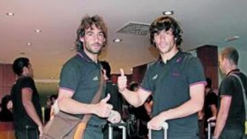 <b>DE VUELTA. </b>Marcos Márquez y López Ramos vistieron en el pasado la camiseta blanquiverde.