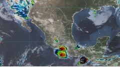 Lluvias en Mexico pronostico