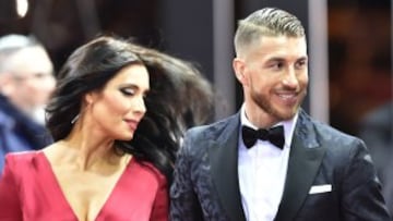 Sergio Ramos y Pilar Rubio.