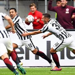 Marco Fabián le anota al Bayern y rescata un punto para el Frankfurt