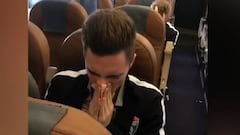 Russian player hits wrong note blowing nose on 5,000 roubles